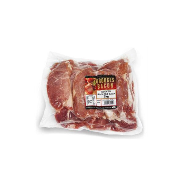 Brookes Smoked Rindless Back Bacon - Image 2