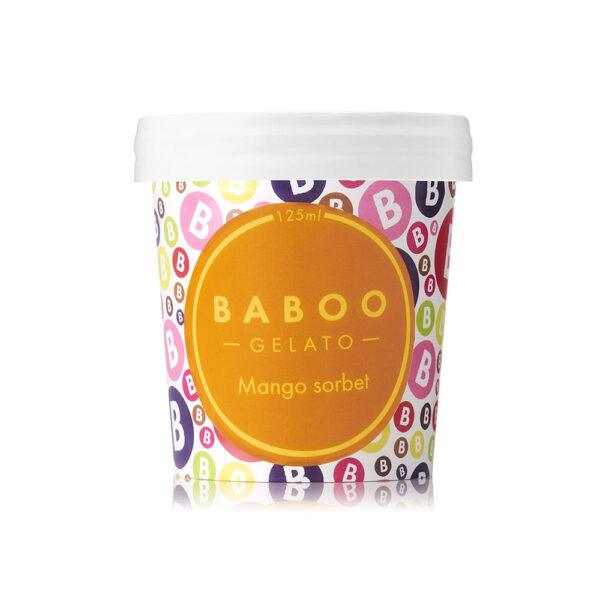 Baboo Mango Sorbet Mini Tub - Image 2