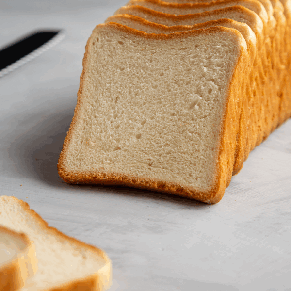 White Gluten Free Bread Loaf