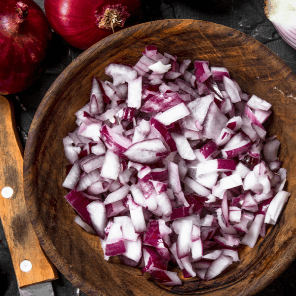 Red Onion Diced 10mm - Image 2