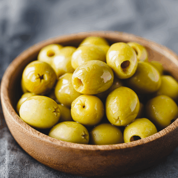 Pitted Green Olives