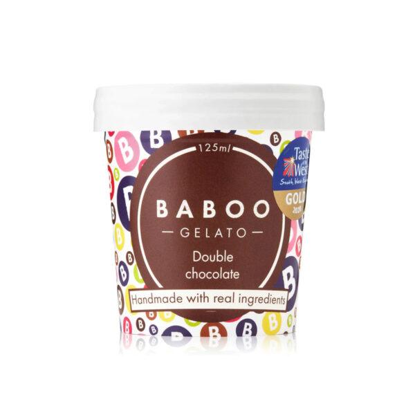 Baboo Double Chocolate Gelato Mini Tub - Image 2