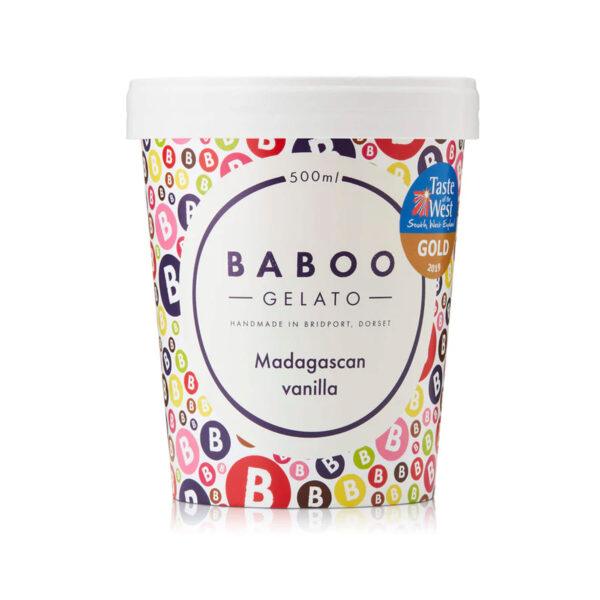 Baboo Vanilla Gelato 500ml - Image 2