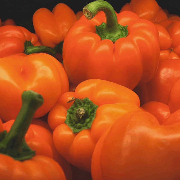 Orange Capsicums