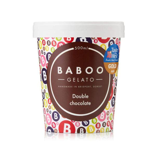 Baboo Double Chocolate Gelato 500ml - Image 2