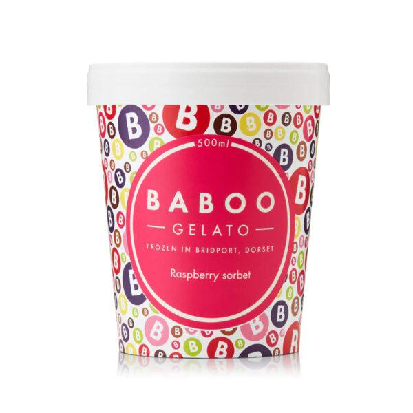 Baboo Raspberry Sorbet 500ml - Image 2