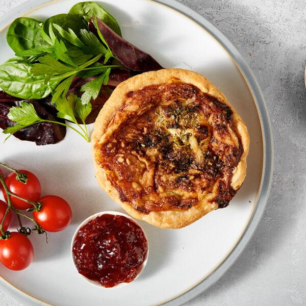 Thorner's Smoked Bacon and Leek Quiche Small - Image 2