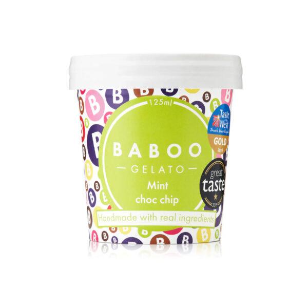 Baboo Mint Chocolate Gelato Mini Tub - Image 2