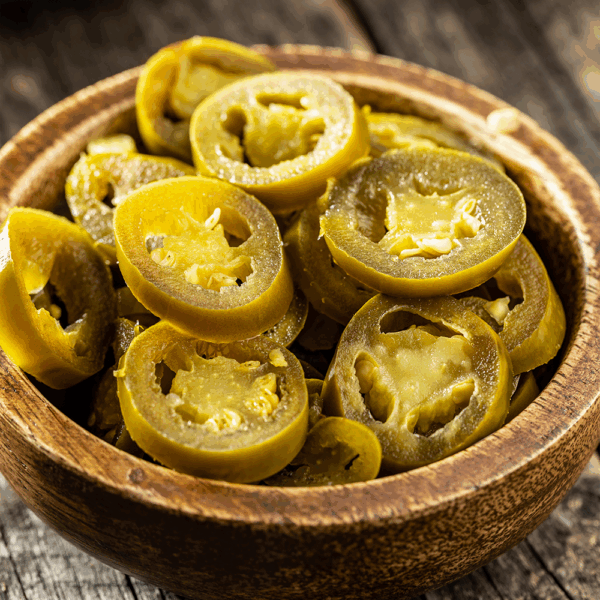 Sliced Green Jalapenos