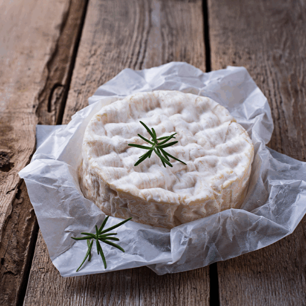 French Camembert Wooden Box