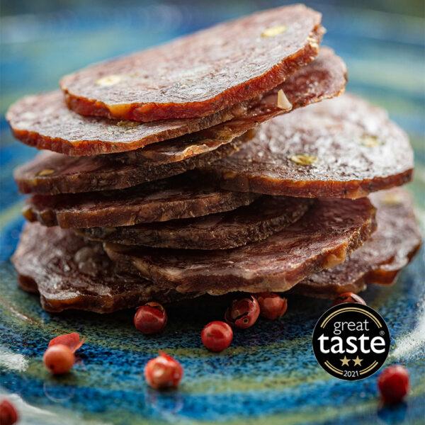 Venison, Pork and Green Pepper Salami - Image 2