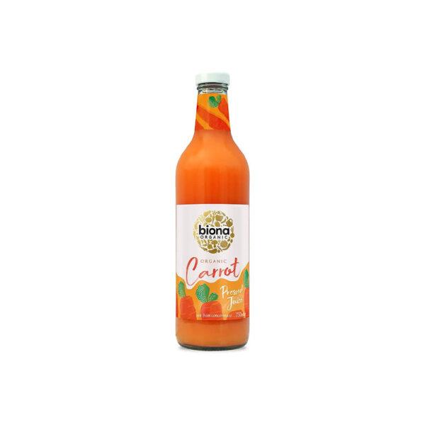 Biona Organic Pressed Carrot Juice - Image 2