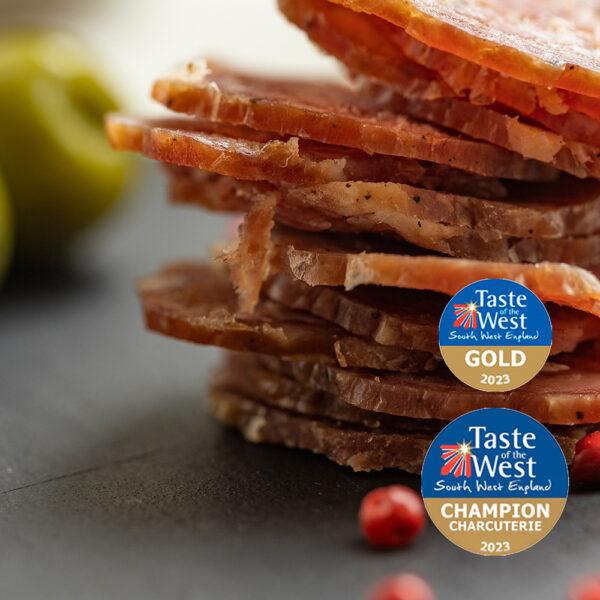 Pork & Pink Peppercorn Salami Slices - Image 2