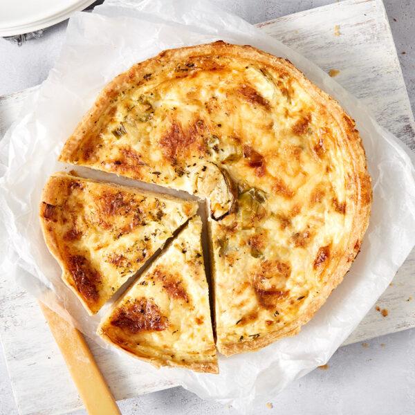 Thorner's Smoked Bacon and Leek Quiche Large - Image 2