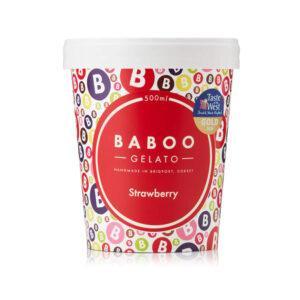 Baboo Strawberry Gelato 500ml