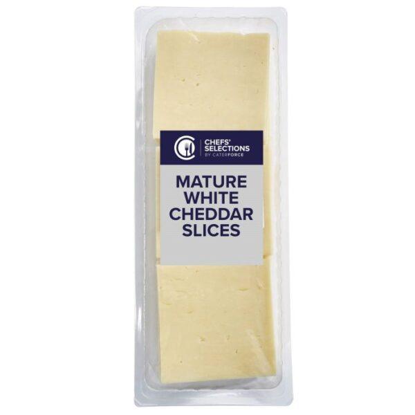 Chefs' Selections Mature White Cheddar Slices - Image 2