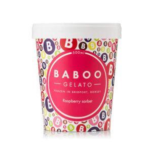 Baboo Raspberry Sorbet 500ml