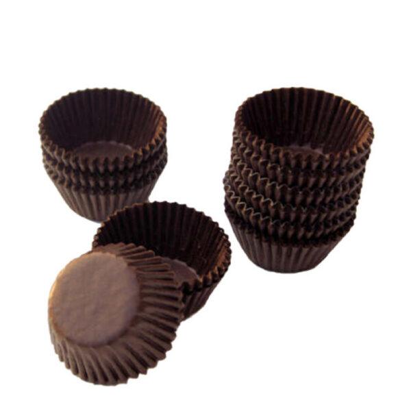 Brown Petit Four Cases - Image 2