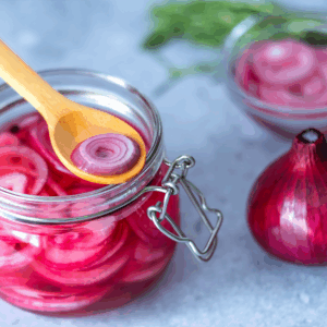 Red Onions in Vinegar