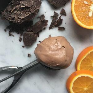 Baboo Jaffa Cake Gelato