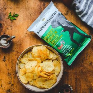 Savoursmiths Somerset Cheddar & Shallot  Crisps