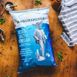Savoursmiths Desert Salt & Vinegar Crisps