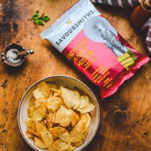 Savoursmiths Waygu Beef & Mustard Crisps