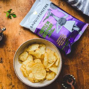 Savoursmiths Truffle and Rosemary Crisps