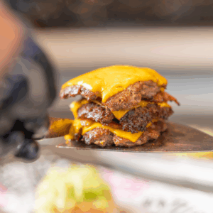 Cuisine Burger Slices