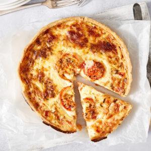 Thorner's Cheese & Tomato Quiche Large