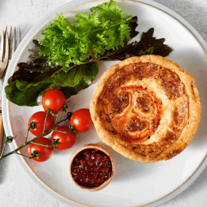 Thorner's Cheese and Tomato Quiche Small