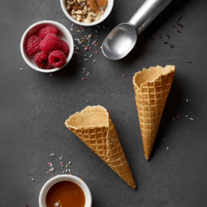 Waffle Ice Cream Cones